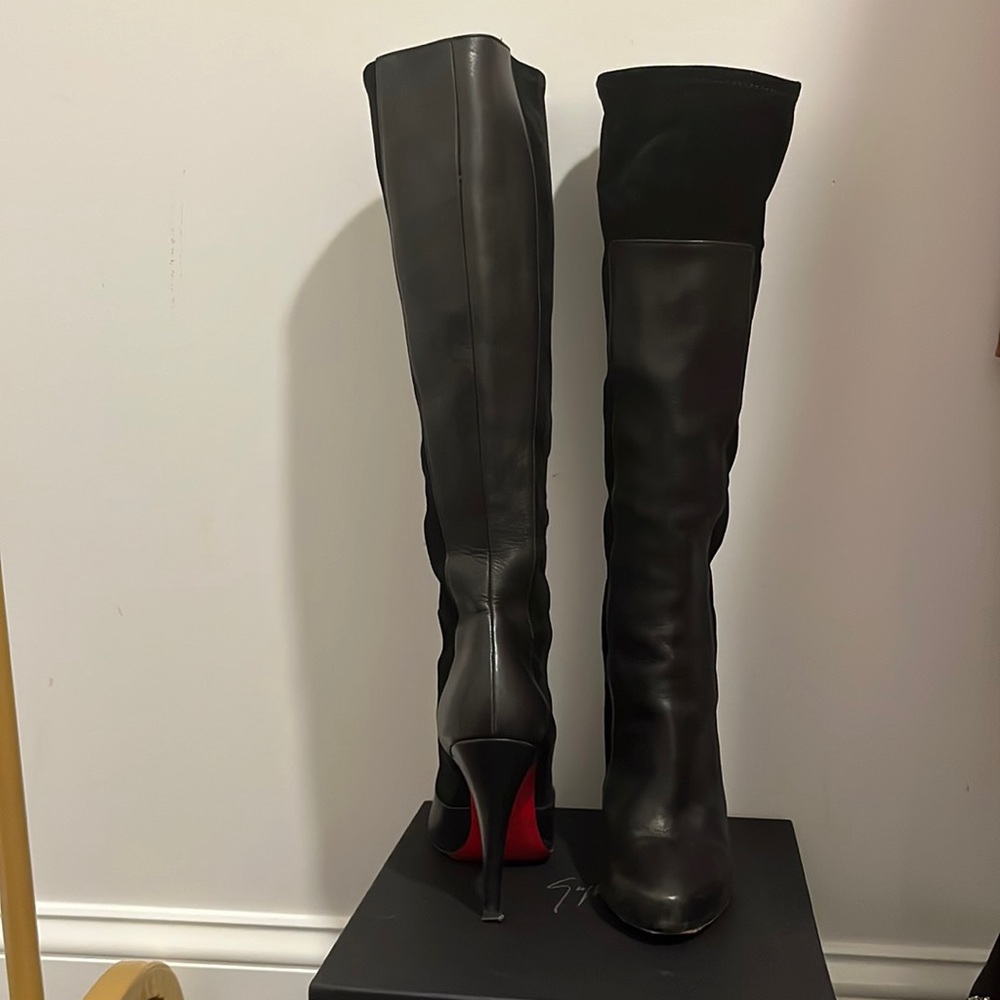 christian louboutin boots size 38